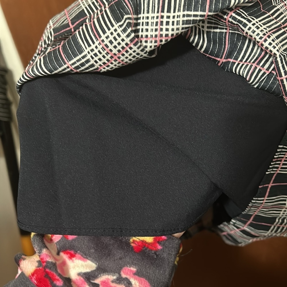 NWOT Club Monaco Plaid Peplum Cami - Picture 3 of 8